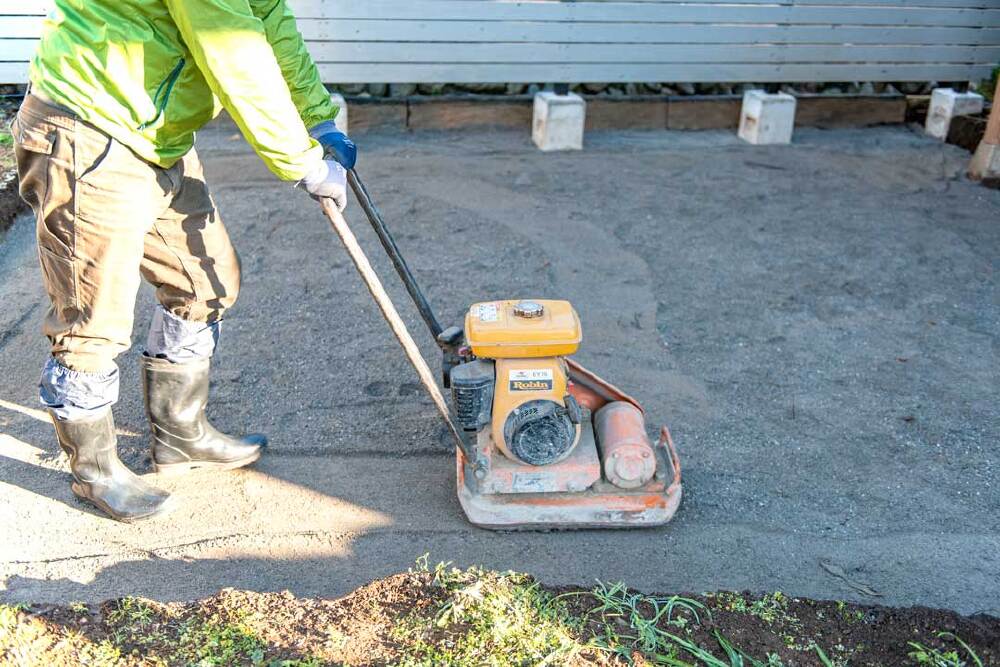 毛呂山町　ウッドデッキ　施工